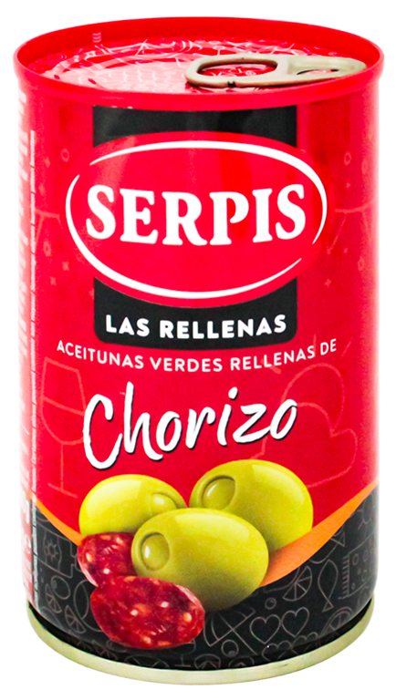 Serpis Aceitunas R/chorizo Pic.300 GR