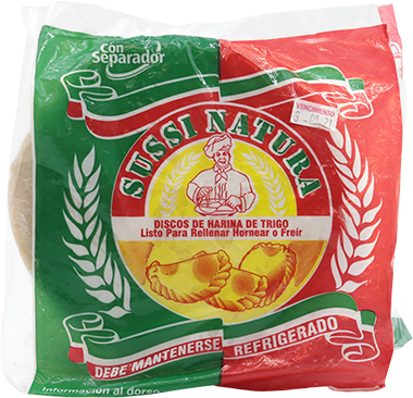 Sussi Natura Discos P/empanada Med17 UND