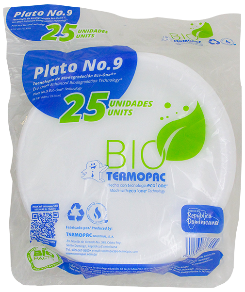 TERMOPAC PLATO 9 OZ 20 UN