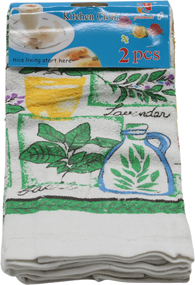 TOALLA COCINA ALGODON 2PZ C219**