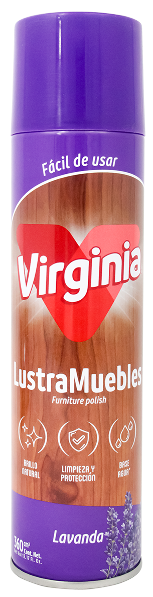 VIRGINIA LUSTRA MUEBLES AERO NARANJA 360 ML