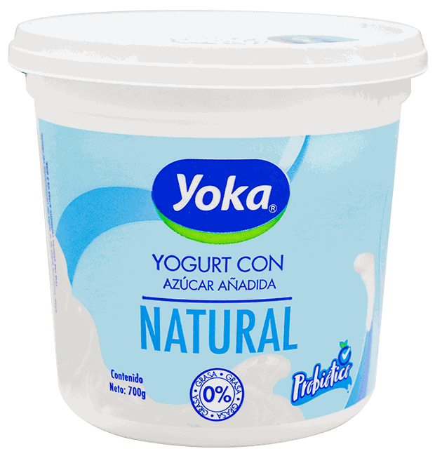 YOKA YOGURT NATURAL 0% 700 GR
