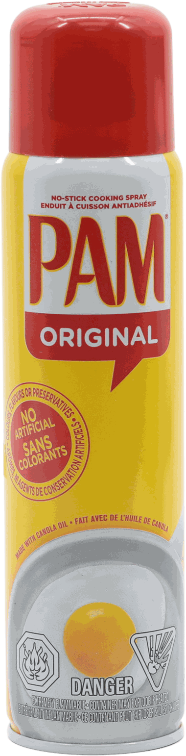 PAM ORIGINAL CANOLA SPRAY 6 OZ