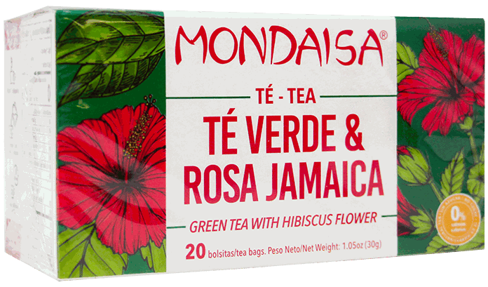 MONDAISA TE VERDE CON ROSA 20UND/1.4OZ