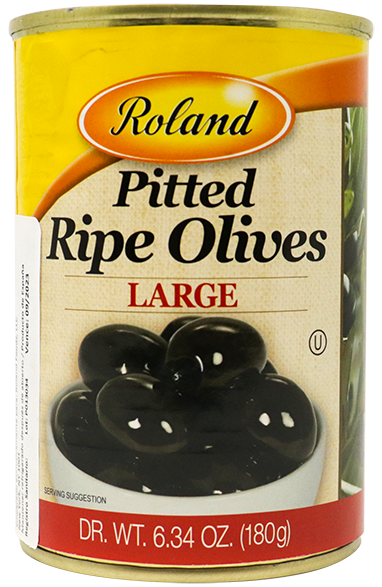Roland Large Pitted Ripe Olives15 OZ