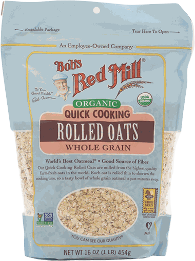 BOB RED MILL OATS OG ROLLED QUICK 16 OZ