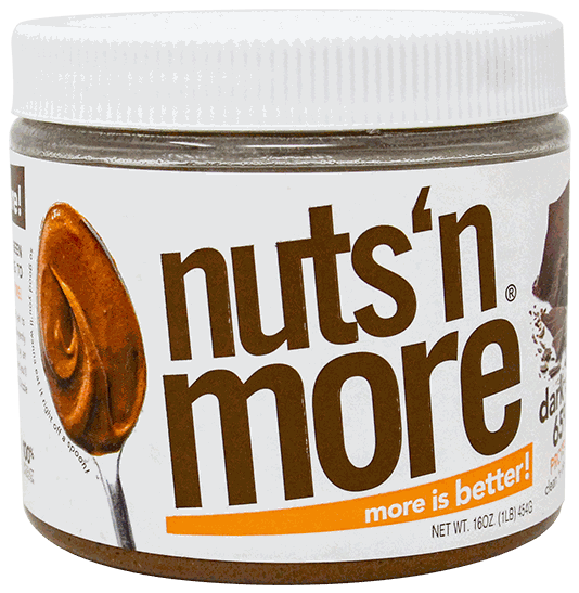NUTS & MORE PEANUT/DARK CHOC 16 OZ