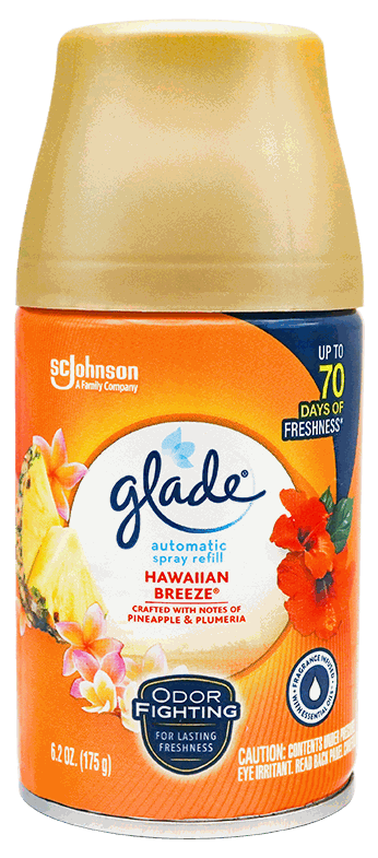 GLADE SPRAY REFIL HAWAIAN BREEZE 6.2 OZ