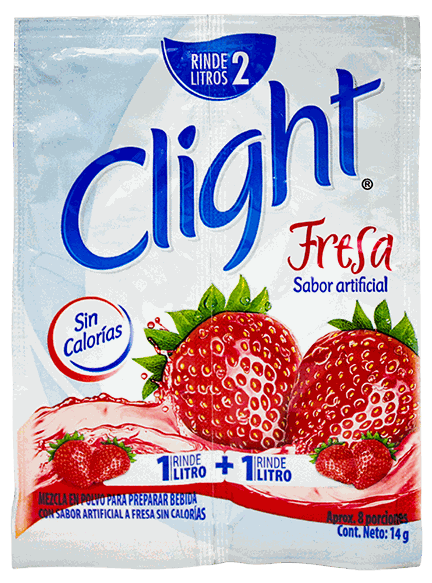 CLIGHT JUGO FRESA 14GR