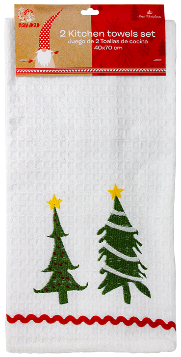 Navidad Toalla Cocina2 UND