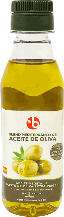 BRAVO BLEND MEDITERRANEO CON ACEITE DE OLIVA 250 ML