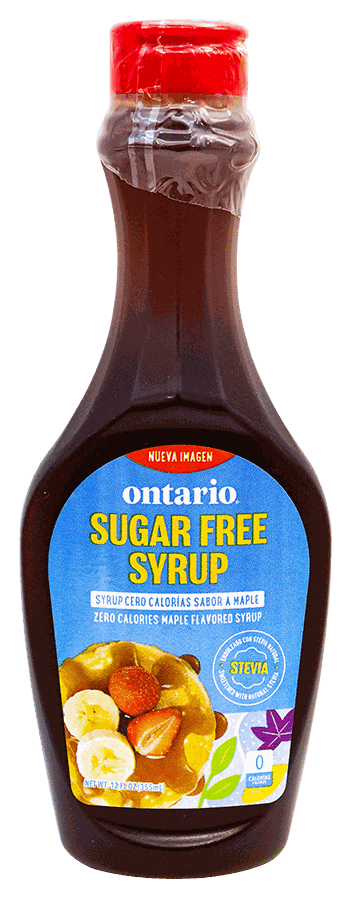 ONTARIO SYRUP SUGAR FREE 12 OZ