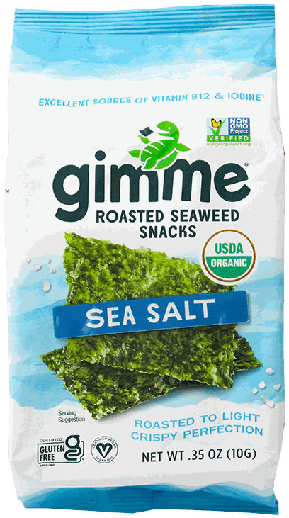 GIMME SEAWEED SNACKS RSTD S SALT .17 OZ