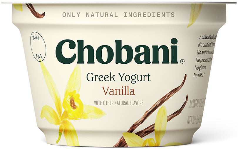 Yogurt Chobani Greek Vainilla5.3 OZ