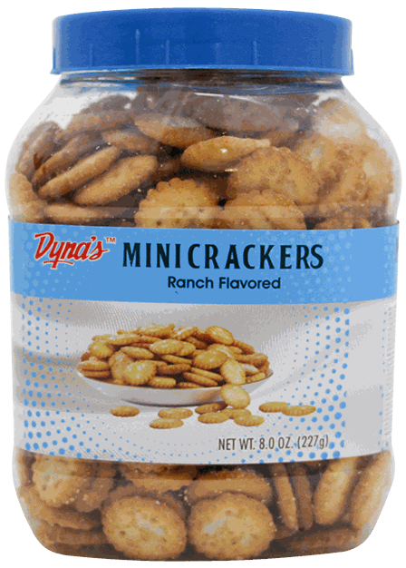 DYNAS MINI CRACKERS RANCH 227 GR