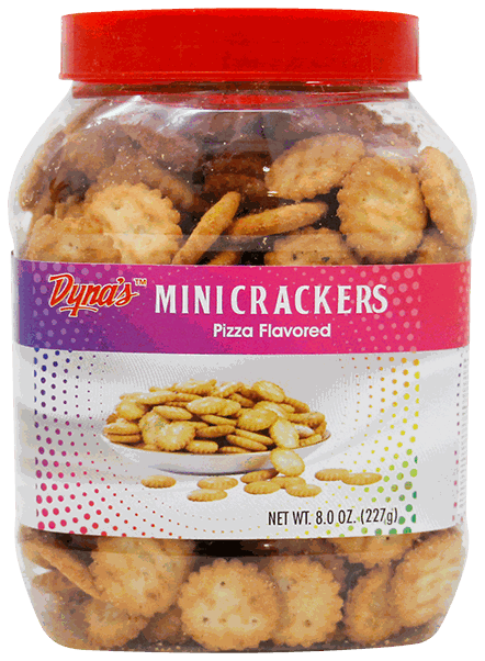 DYNAS MINI CRACKERS PIZZA 227 GR