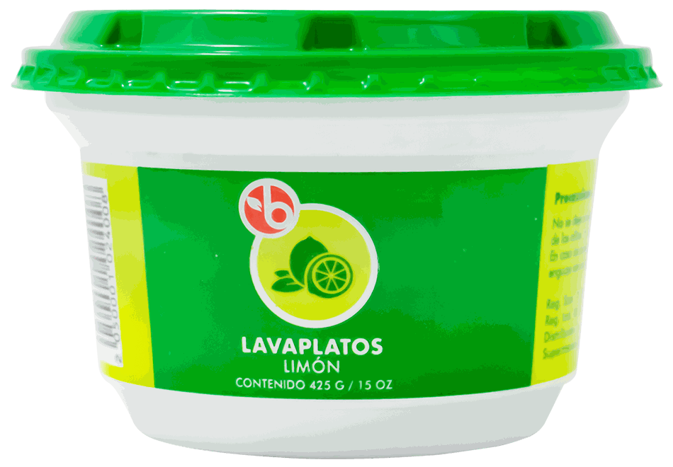 BRAVO LAVAPLATOS PASTA LIMON 425 GR