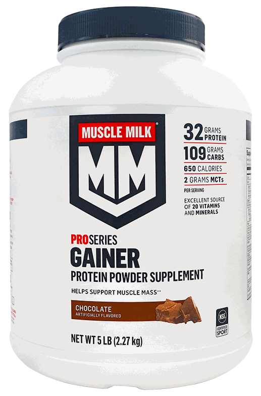 MUSCLE MILK GAINER CHOCOLATE 5 LB