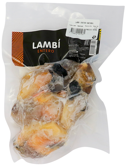 LAMBI ENTERO NATURAL