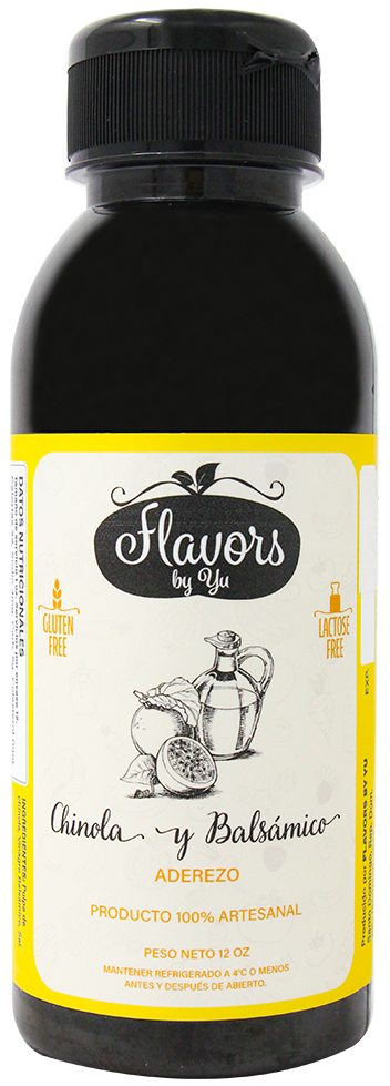 FLAVORS ADEREZO CHINOLA BALSAMIC 12 OZ