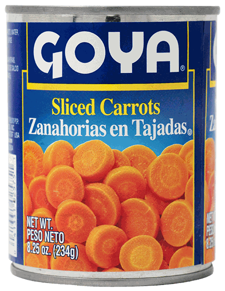 GOYA ZANAHORIAS TAJADAS 8 OZ