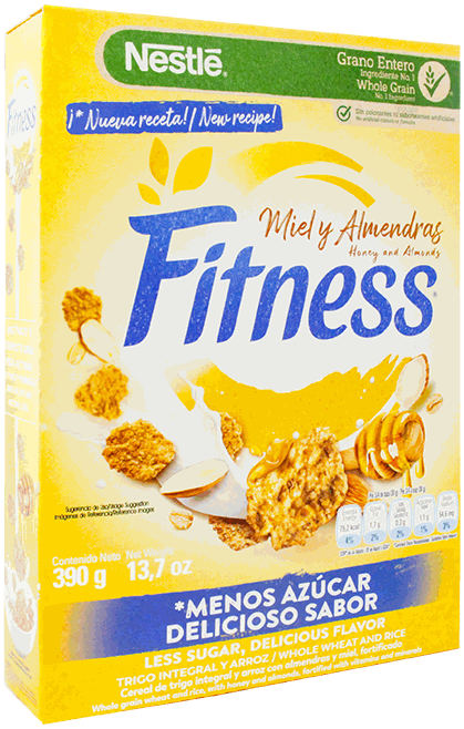 NESTLE CEREAL FITNESS HONEY ALMON 390 GR