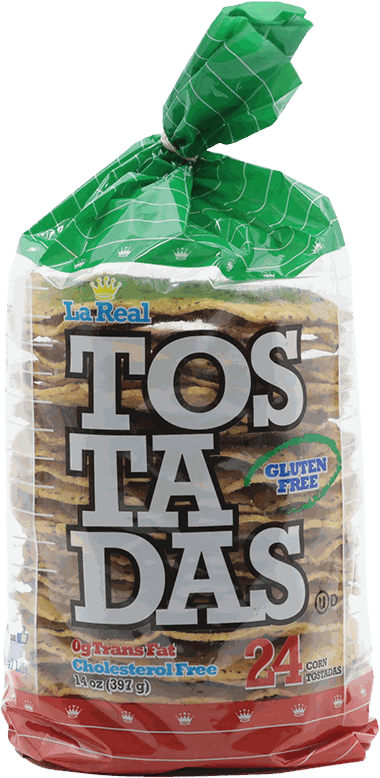 LA REAL TOSTADAS 14 OZ