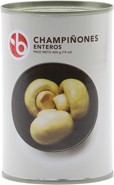 Bravo Hongos Enteros14 OZ
