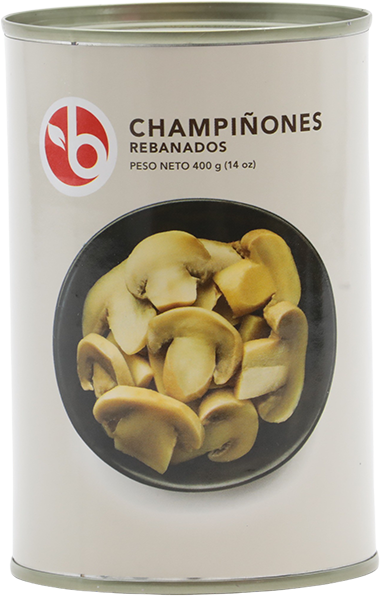 BRAVO HONGOS REBANADOS 400 GR (14 OZ)