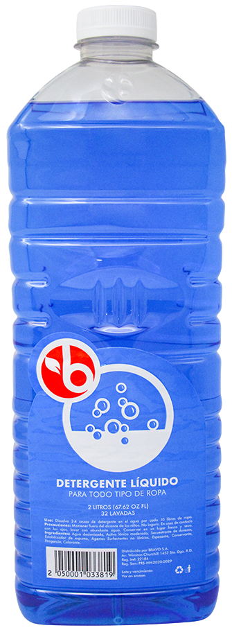 Bravo Detergente Liq Ropa Todo Tipo2 LT