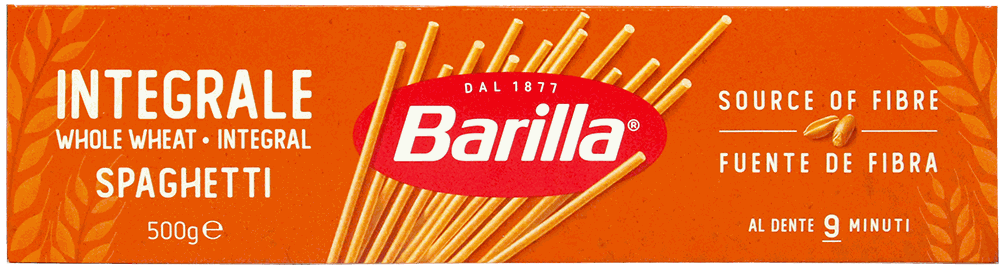 BARILLA ESPAGUETTIS INTEGRAL NO.5 500 GR