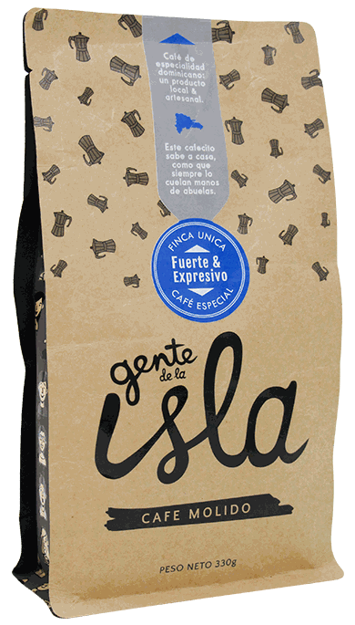 GENTE DE LA ISLA CAFE FUERTE 12 OZ