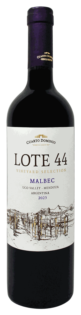 LOTE 44 VINO MALBEC 75 CL