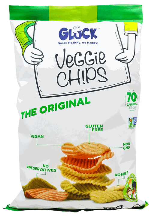 GLUCK VEGGIE CHIPS THE ORIGINAL 6 OZ