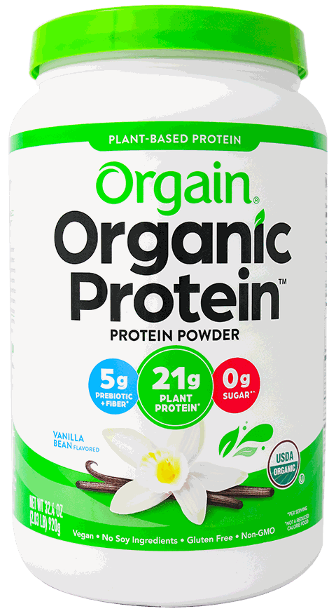 ORGAIN PROTEINA POLVO VANILLA 2.03 LB