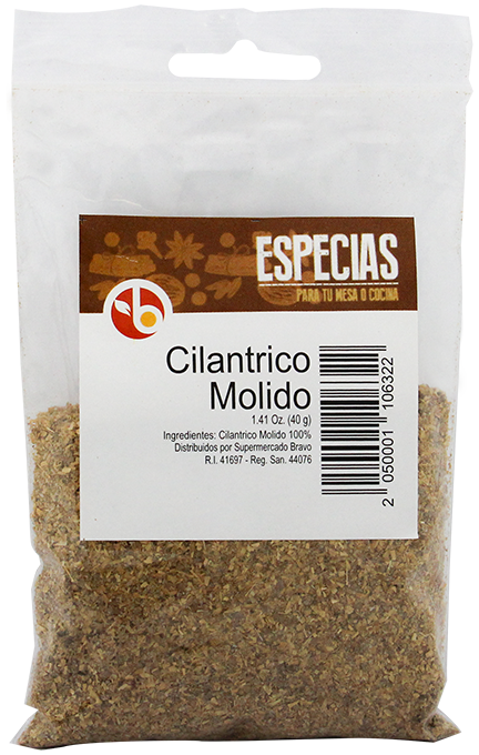 BRAVO CILANTRICO MOLIDO 40 GR