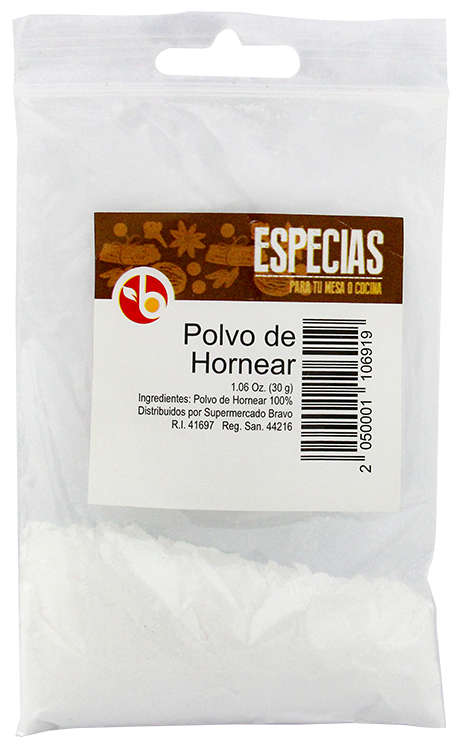 Bravo Polvo P/hornear30 GR