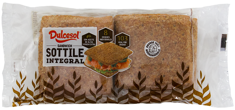 Dulcesol Pan Sottile Integral310 GR
