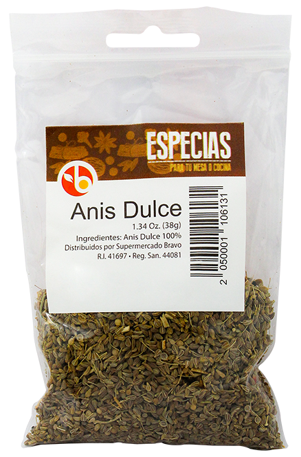 BRAVO ANIS DULCE 38 GR
