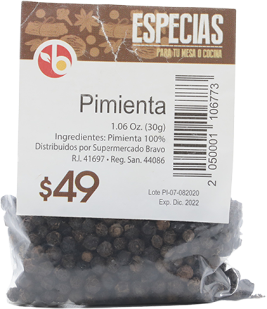 Bravo Pimienta30 GR