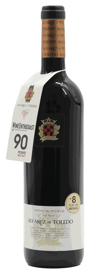 ALVAREZ DE TOLEDO VINO MENCIA ROBLE 75CL