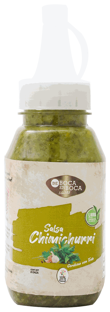 DE BOCA EN BOCA SALSA CHIMICHURRI 8 OZ