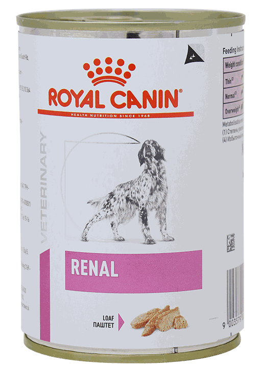 ROYAL C WET RENAL DOG CAN 410GR