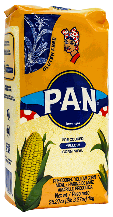 PAN HARINA MAIZ AMARILLA 1 KG