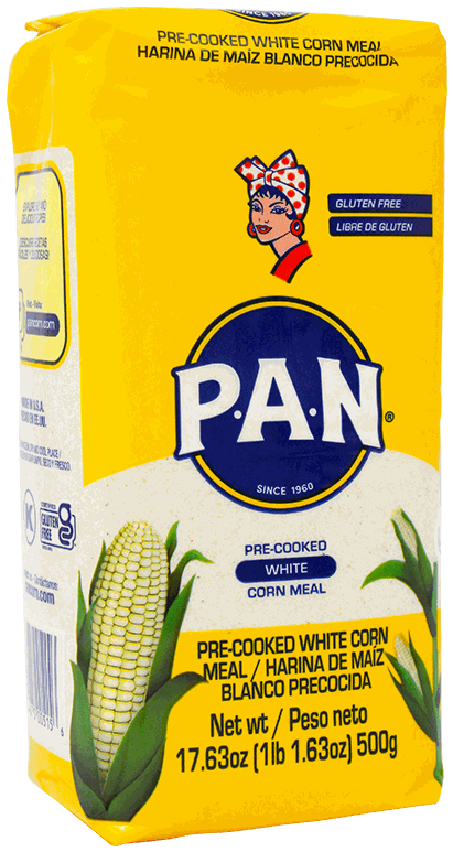 PAN HARINA MAIZ BLANCA 0.5 KG