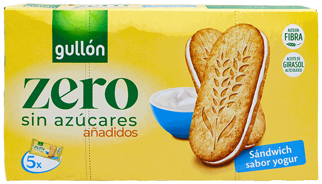 GULLON GALLETA SANDWICH YOGOURT 220 G
