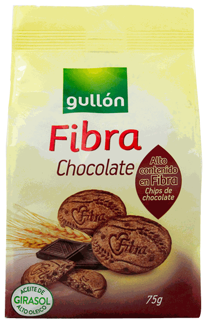 GULLON GALLETA DIET FIBRA CHOCO 75 G