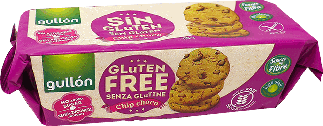 GULLON GALLETA CHIP CHOCO S/GLUTEN 130 G