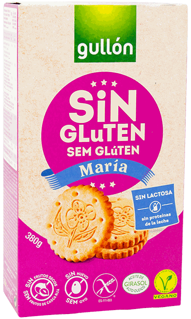 GULLON GALLETA MARIA S/GLUTEN 380 GR