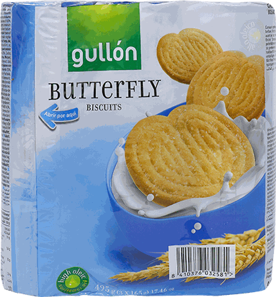 GULLON GALLETA PALMERITA P-3 495 G